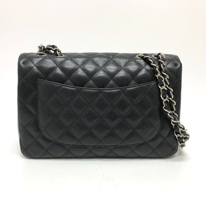 Chanel Calfskin Black Shoulder Bags