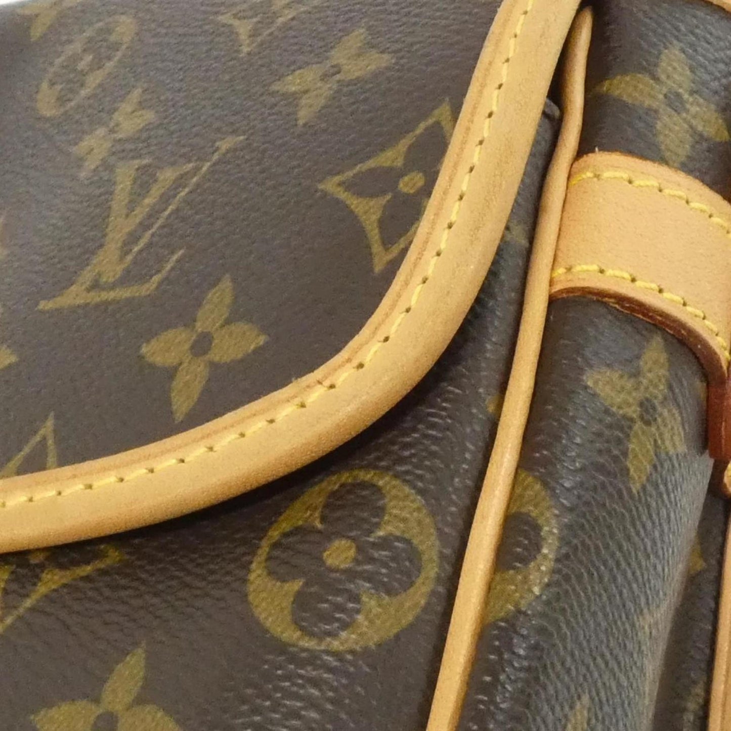Louis Vuitton Monogram Canvas Brown Shoulder Bags