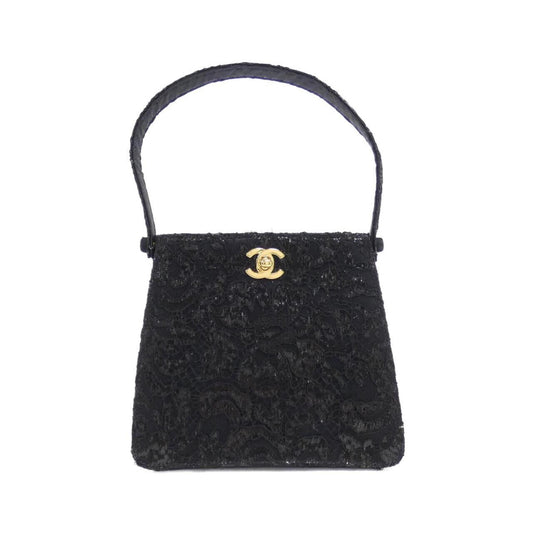 Chanel Satin Black Handbags