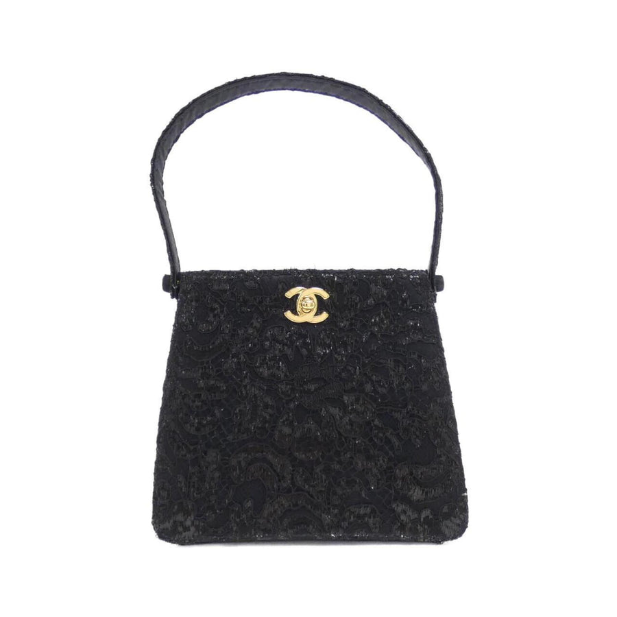 Chanel Satin Black Handbags