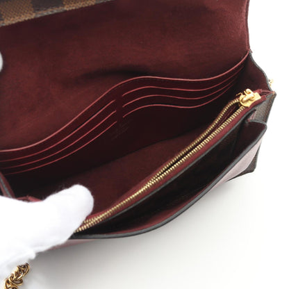 Louis Vuitton Coated Canvas Red Shoulder Bags