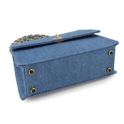 Chanel Denim Blue Shoulder Bags