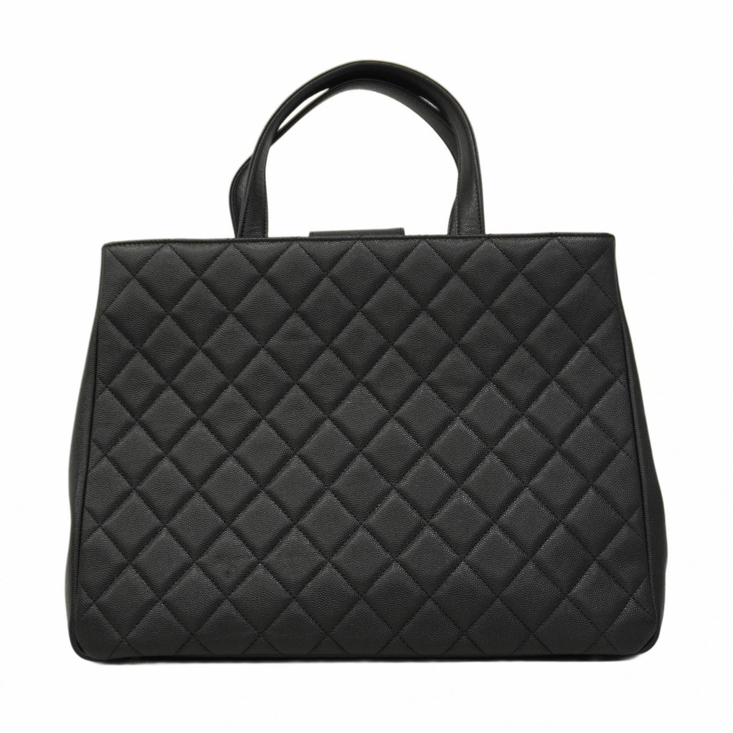 Chanel Calfskin Black Handbags