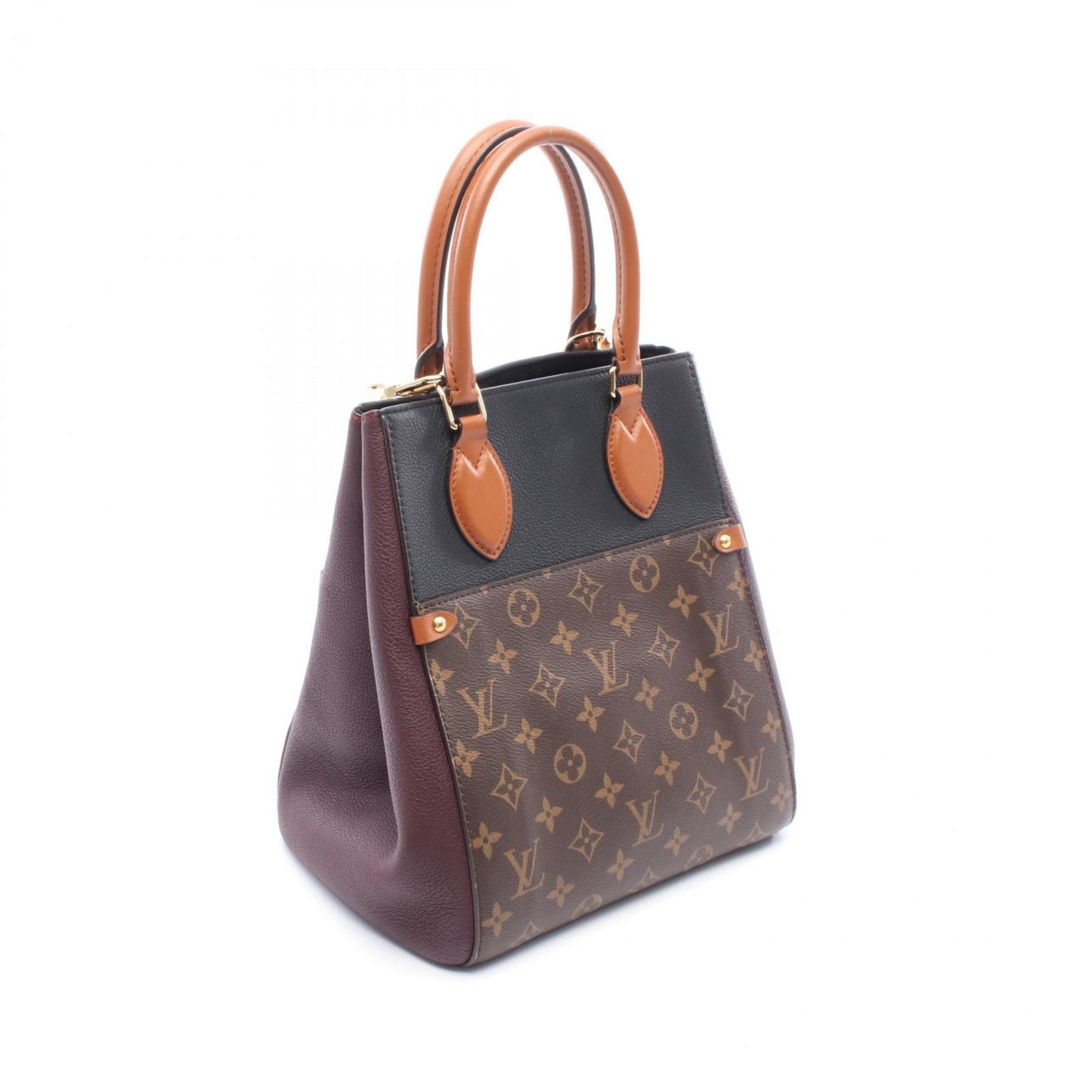 Louis Vuitton Coated Canvas Black Handbags