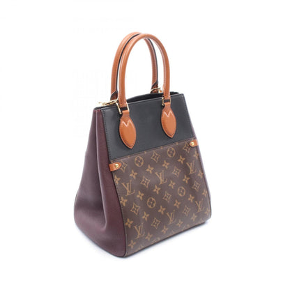 Louis Vuitton Coated Canvas Black Handbags
