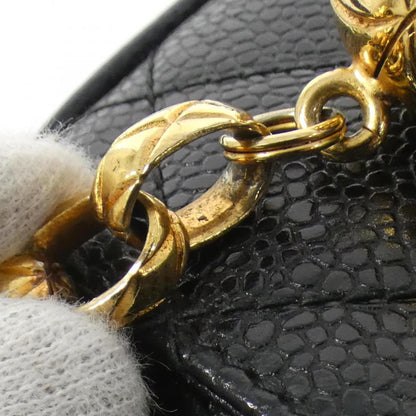 Chanel Calfskin Black Shoulder Bags