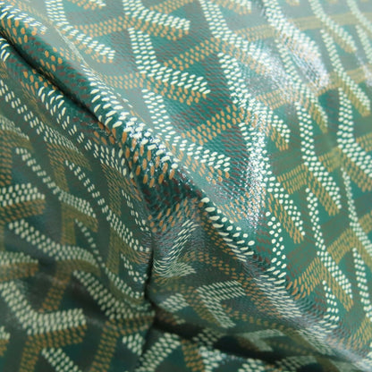 Goyard Coated Canvas Green Tote Bags