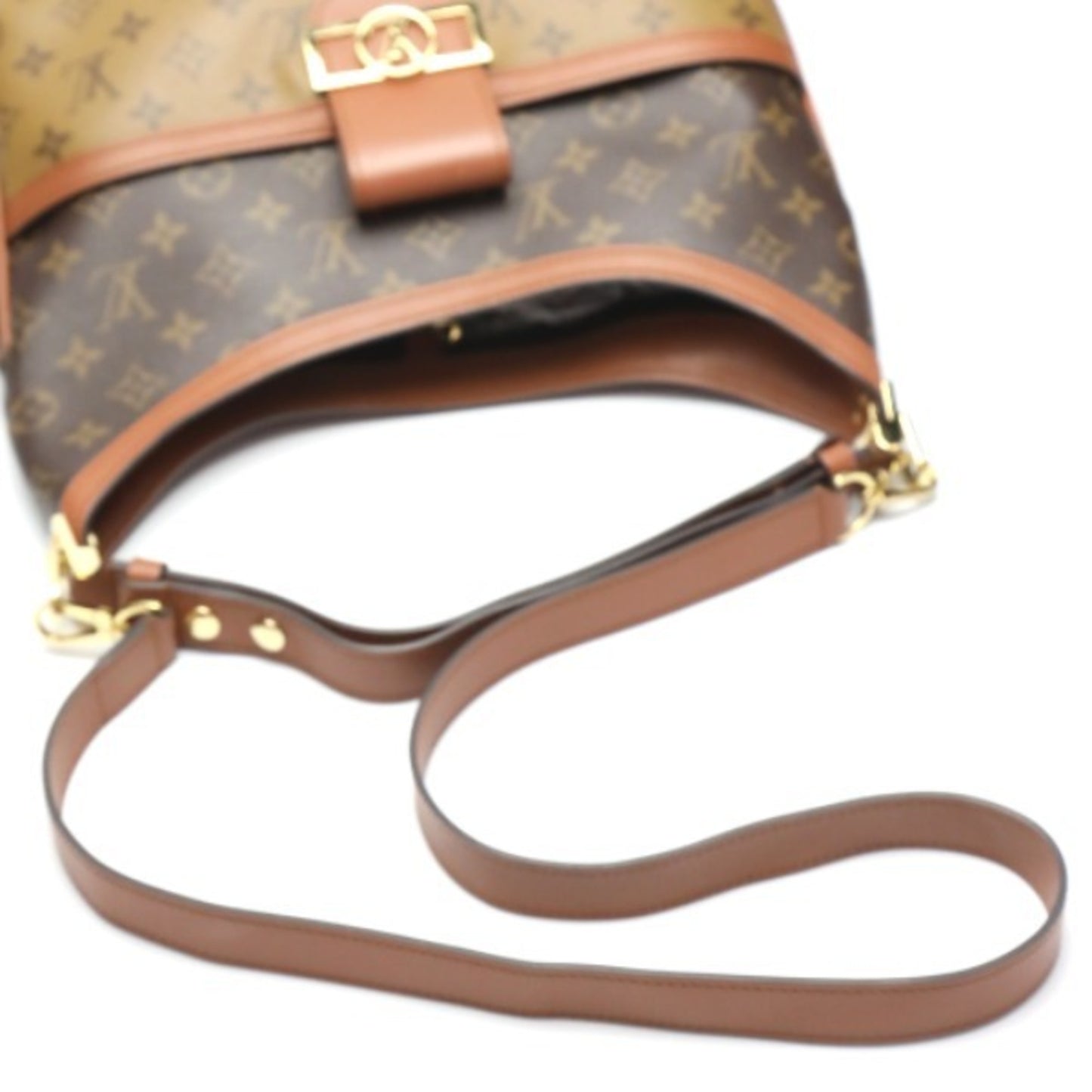 Louis Vuitton Monogram Canvas Brown Shoulder Bags