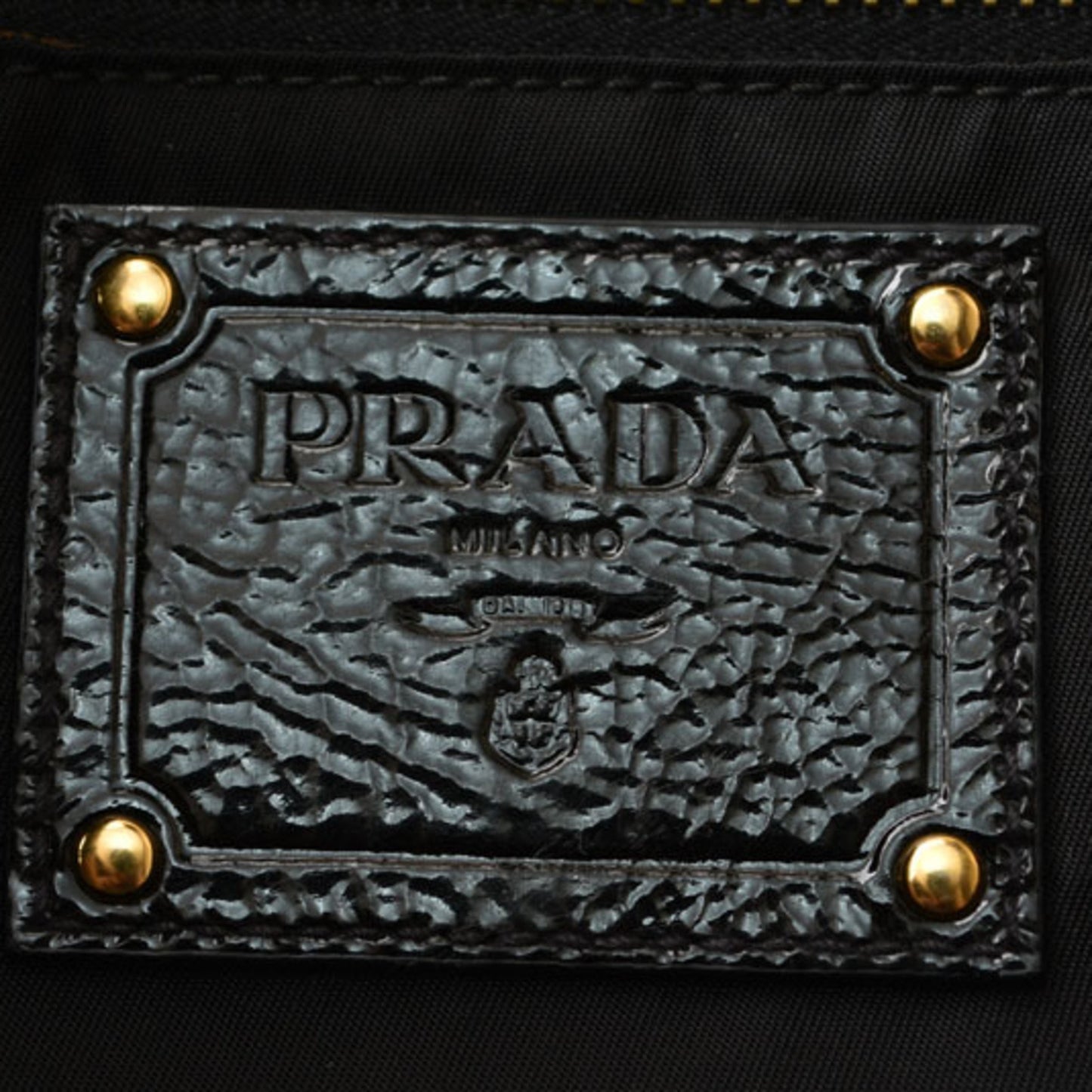 Prada Nylon Black Tote Bags
