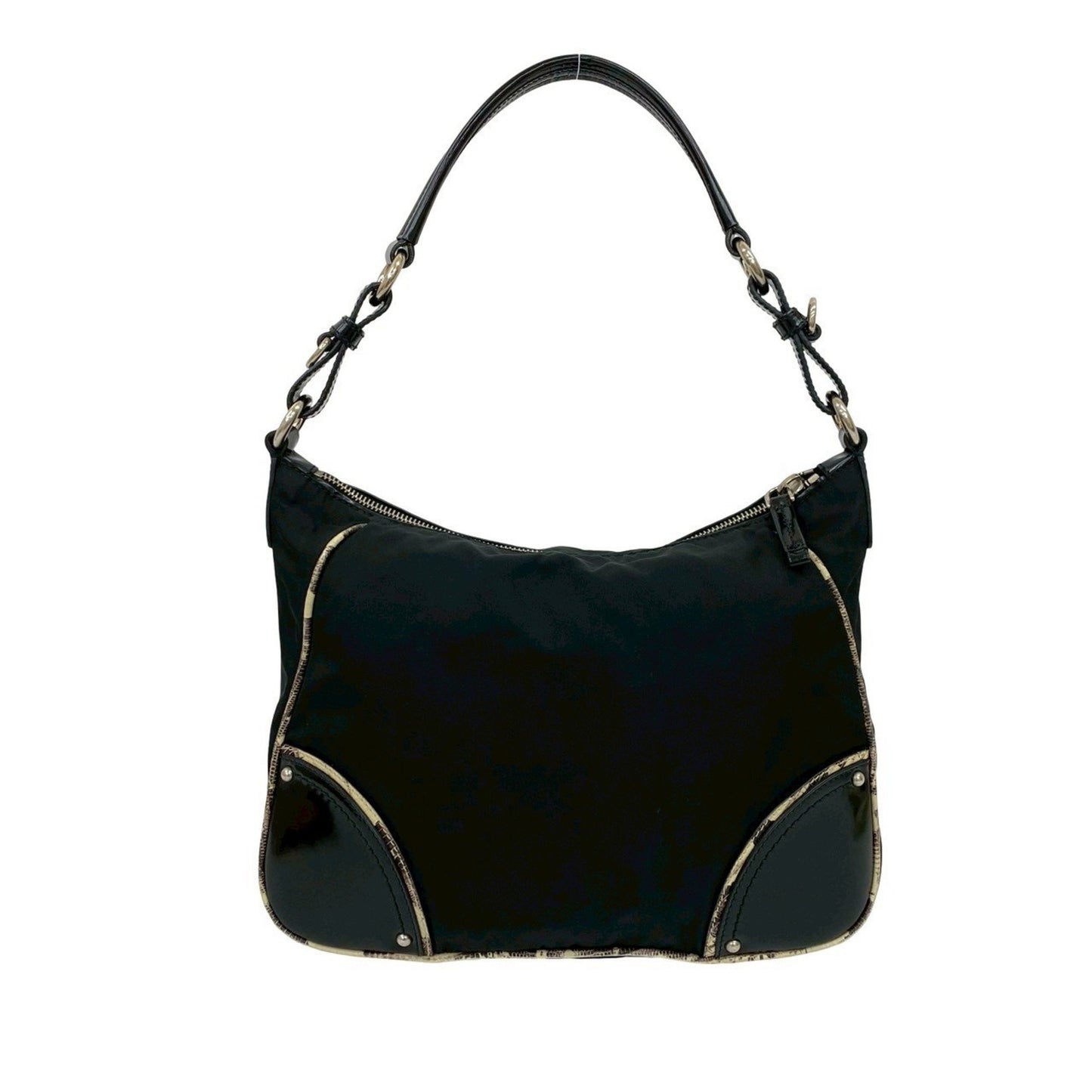 Prada Nylon Black Handbags