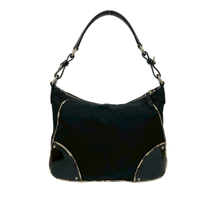 Prada Nylon Black Handbags