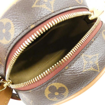 Louis Vuitton Coated Canvas Brown Shoulder Bags