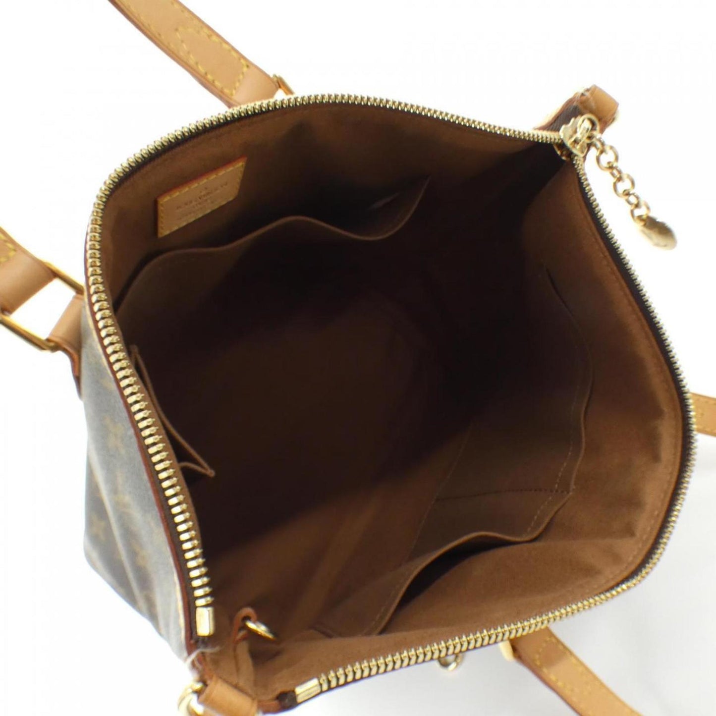 Louis Vuitton Coated Canvas Brown Handbags