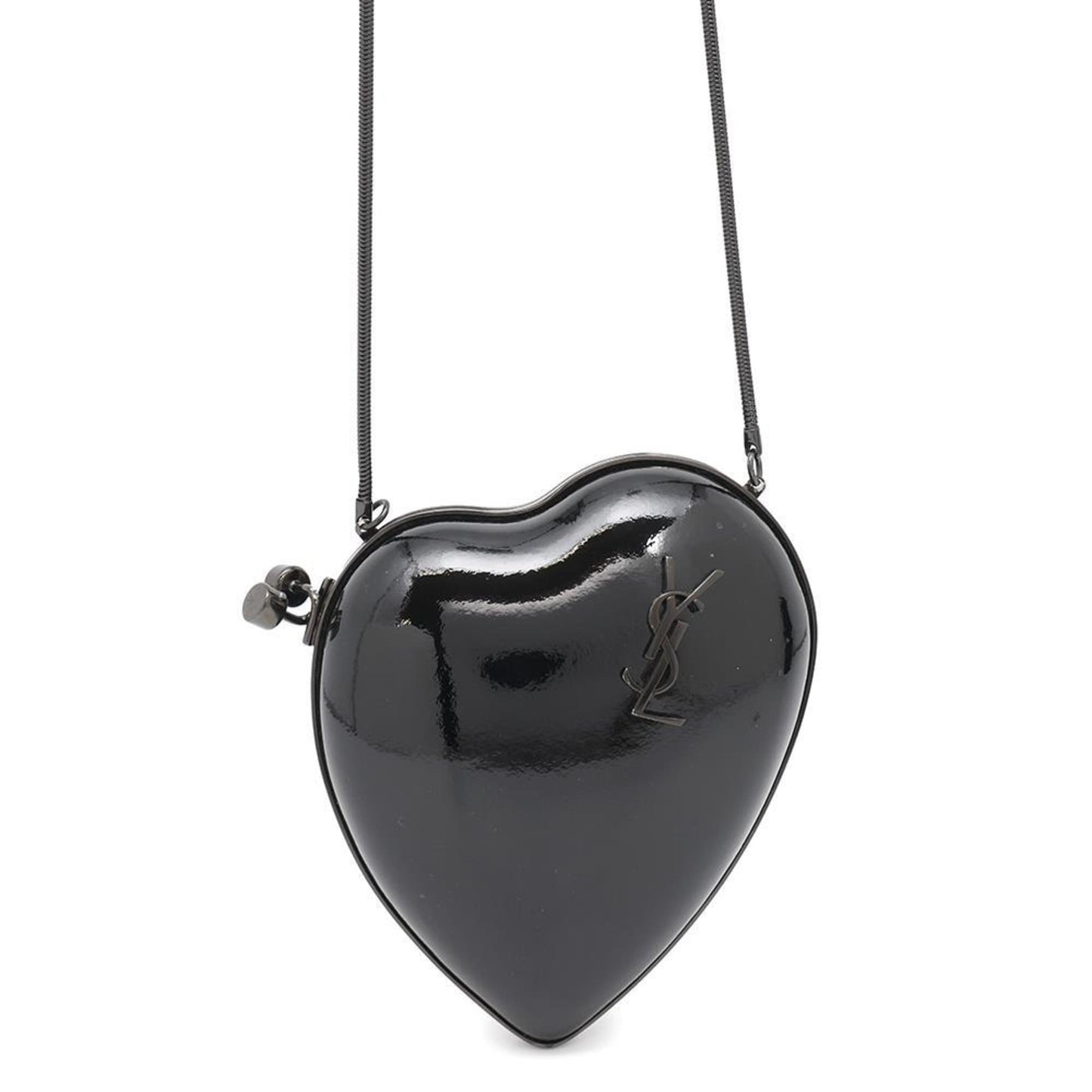 Saint Laurent Patent Black Shoulder Bags