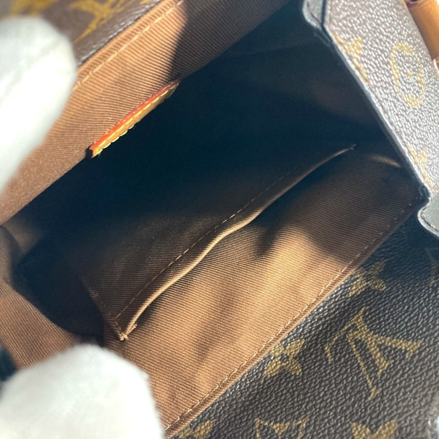 Louis Vuitton Monogram Canvas Brown Shoulder Bags