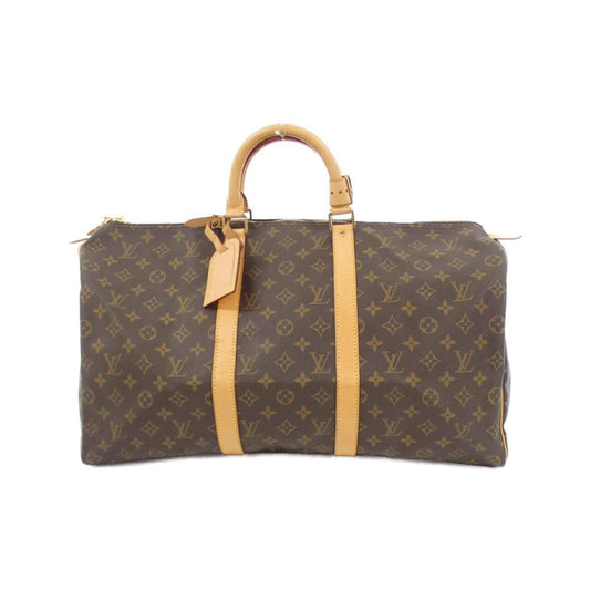 Louis Vuitton Coated Canvas Brown Travel Bags