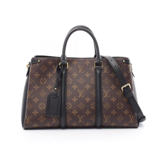 Louis Vuitton Coated Canvas Black Handbags