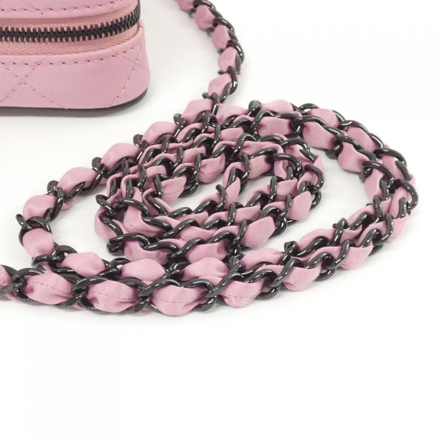 Chanel Satin Pink Shoulder Bags