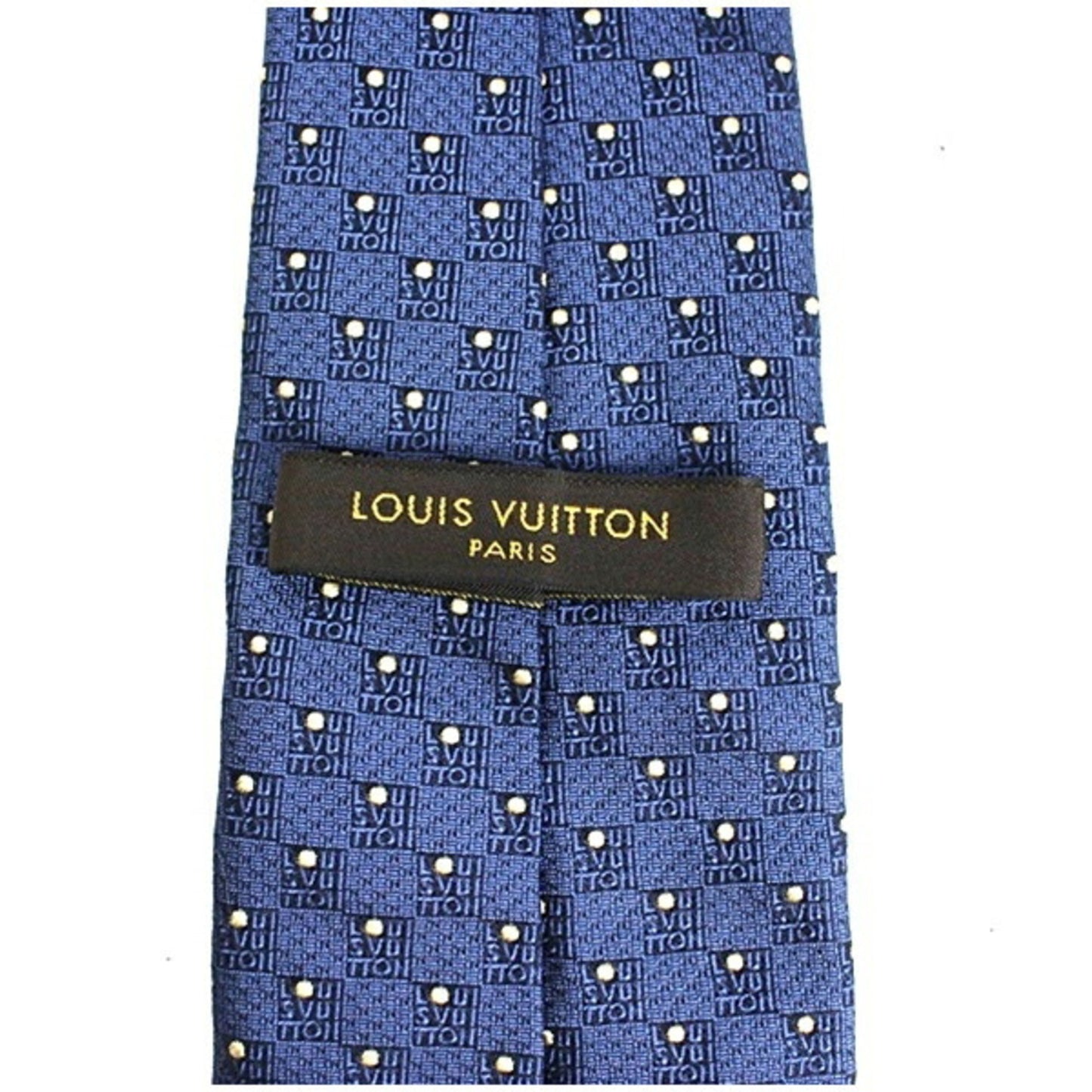 Louis Vuitton Silk Blue Ties
