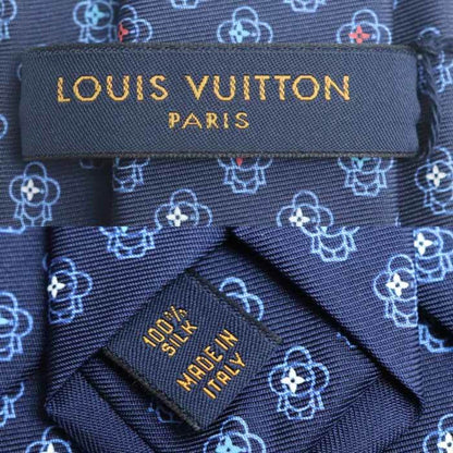 Louis Vuitton Silk Blue Ties