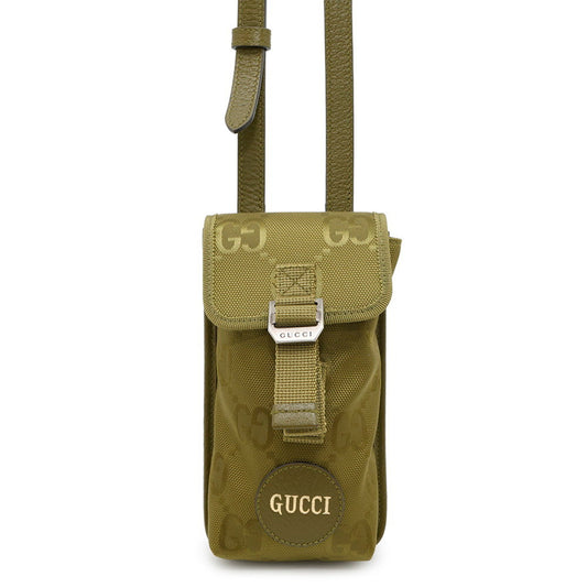 Gucci Nylon Green Shoulder Bags
