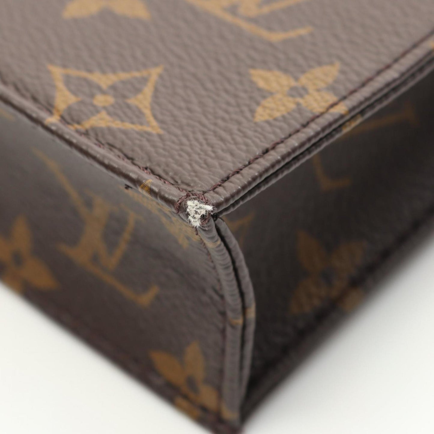 Louis Vuitton Coated Canvas Brown Handbags