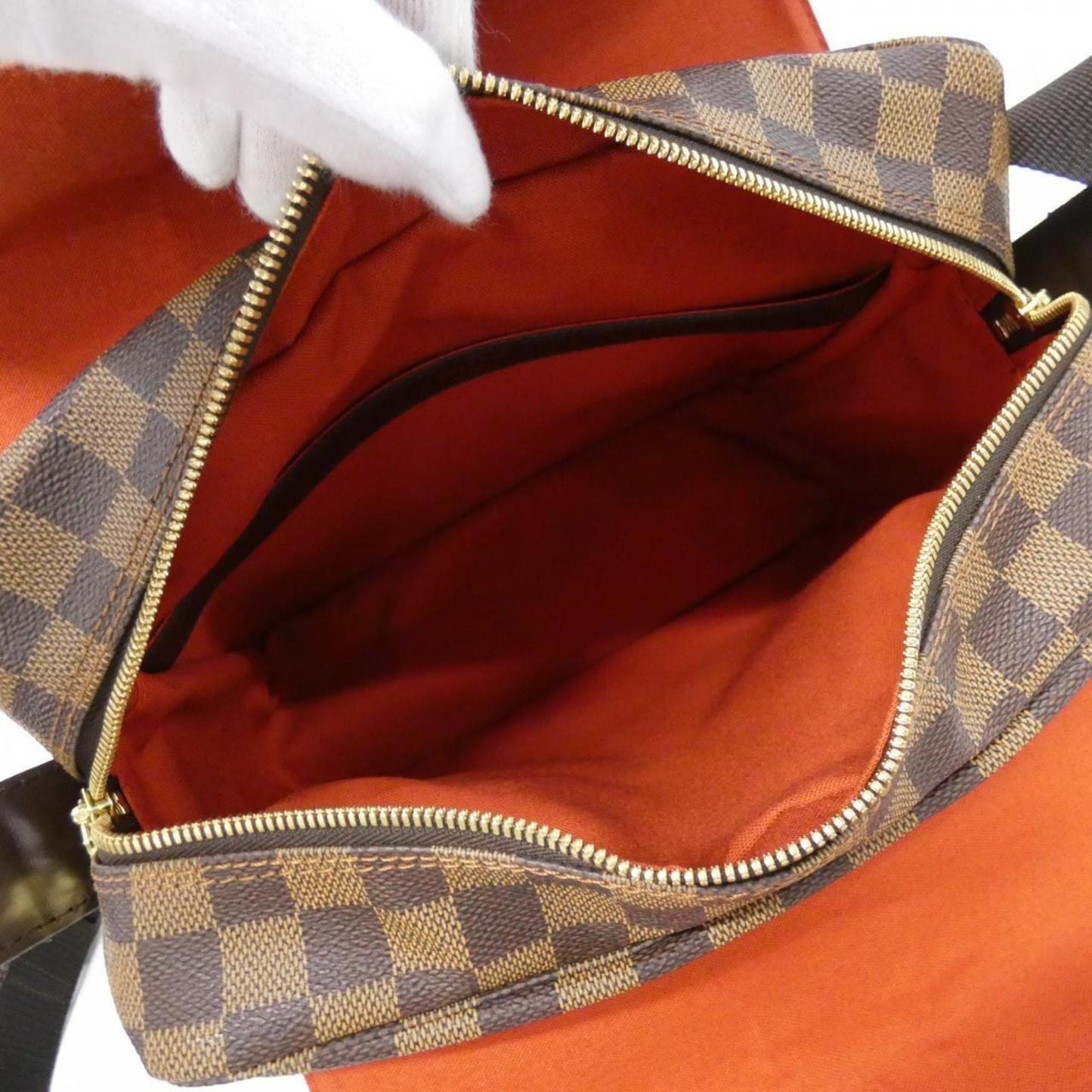 Louis Vuitton Coated Canvas Brown Shoulder Bags