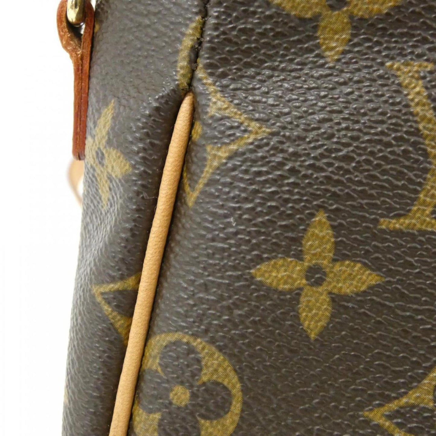 Louis Vuitton Coated Canvas Brown Shoulder Bags