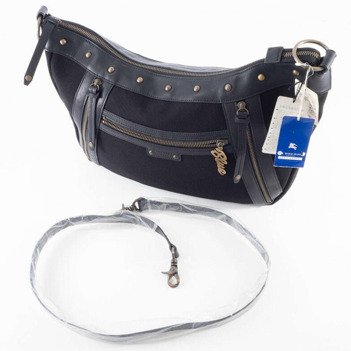 Burberry Canvas Black Shoulder Bags