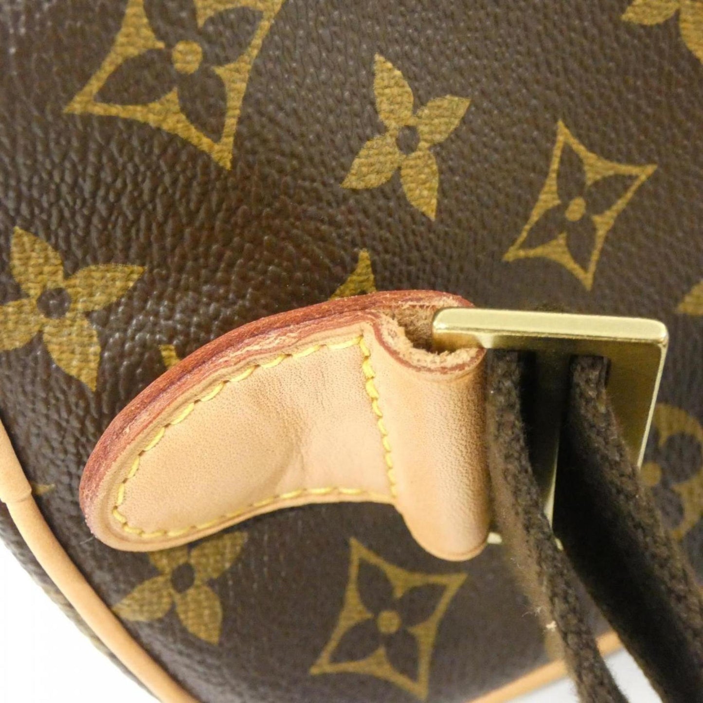 Louis Vuitton Coated Canvas Brown Shoulder Bags