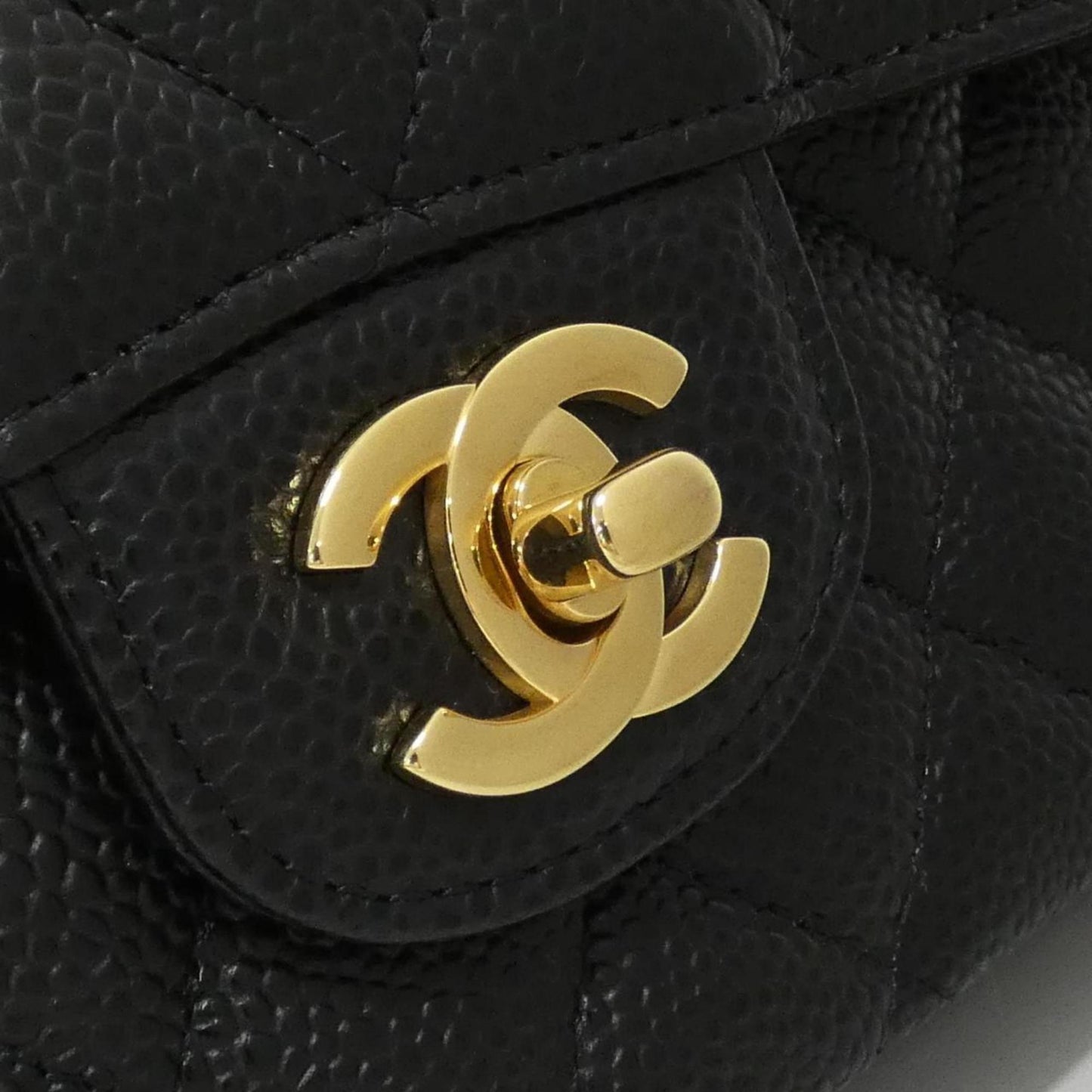 Chanel Calfskin Black Shoulder Bags