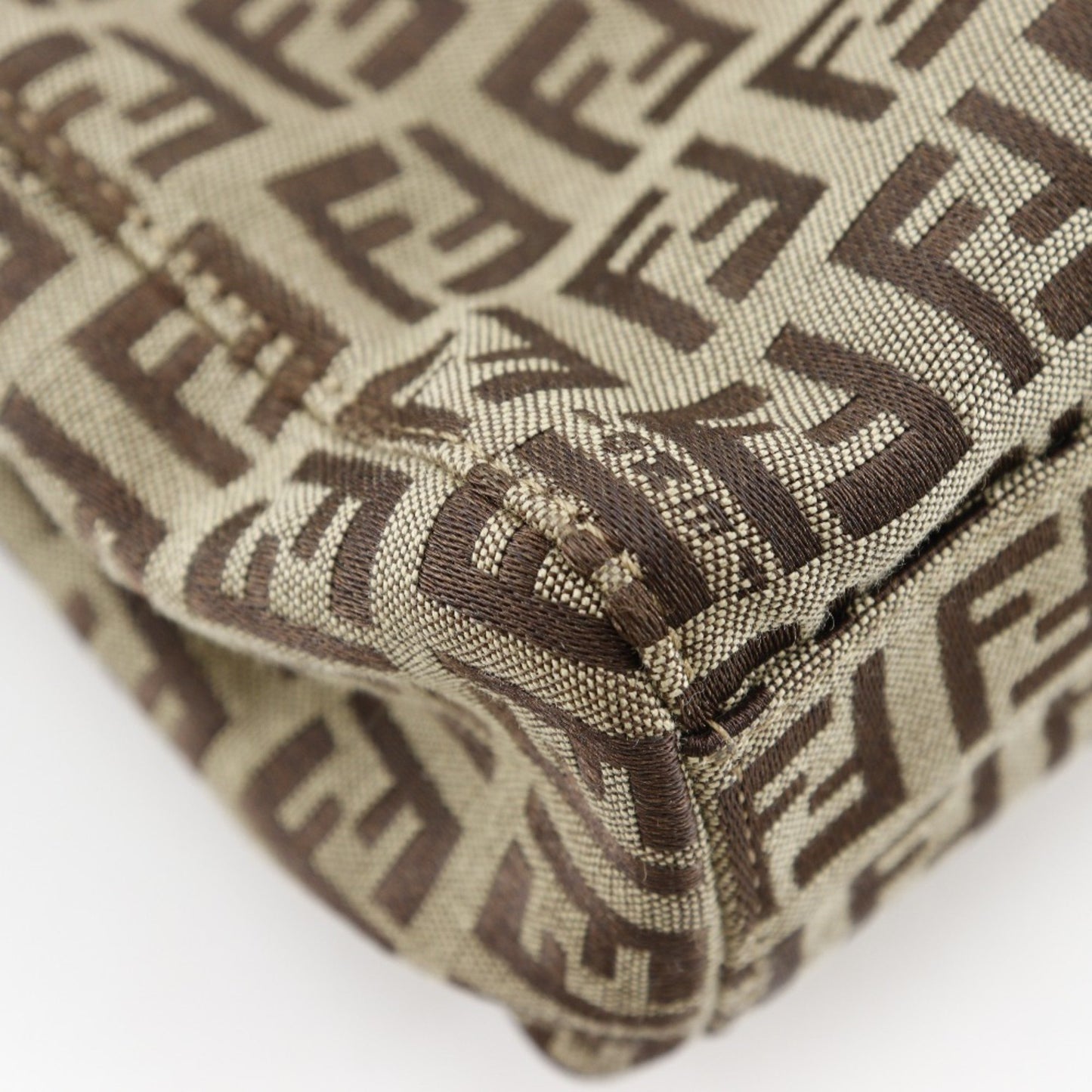 Fendi Nylon Brown Handbags