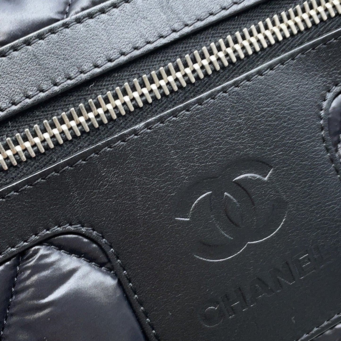 Chanel Nylon Black Tote Bags