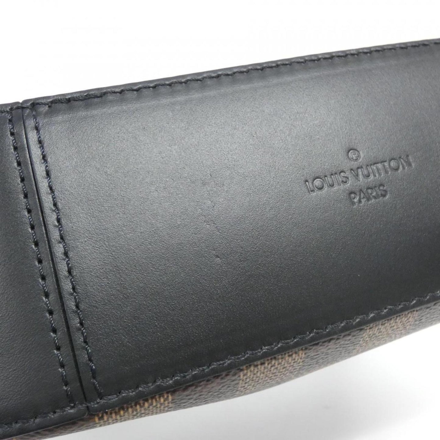 Louis Vuitton Coated Canvas Black Shoulder Bags