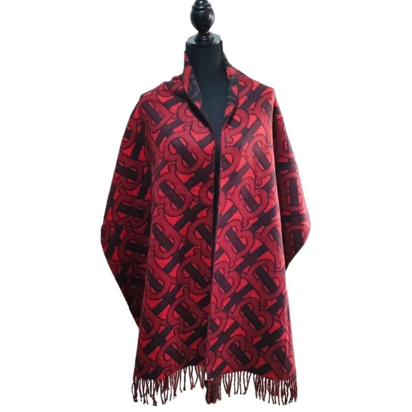 Burberry Cashmere Black Scarves