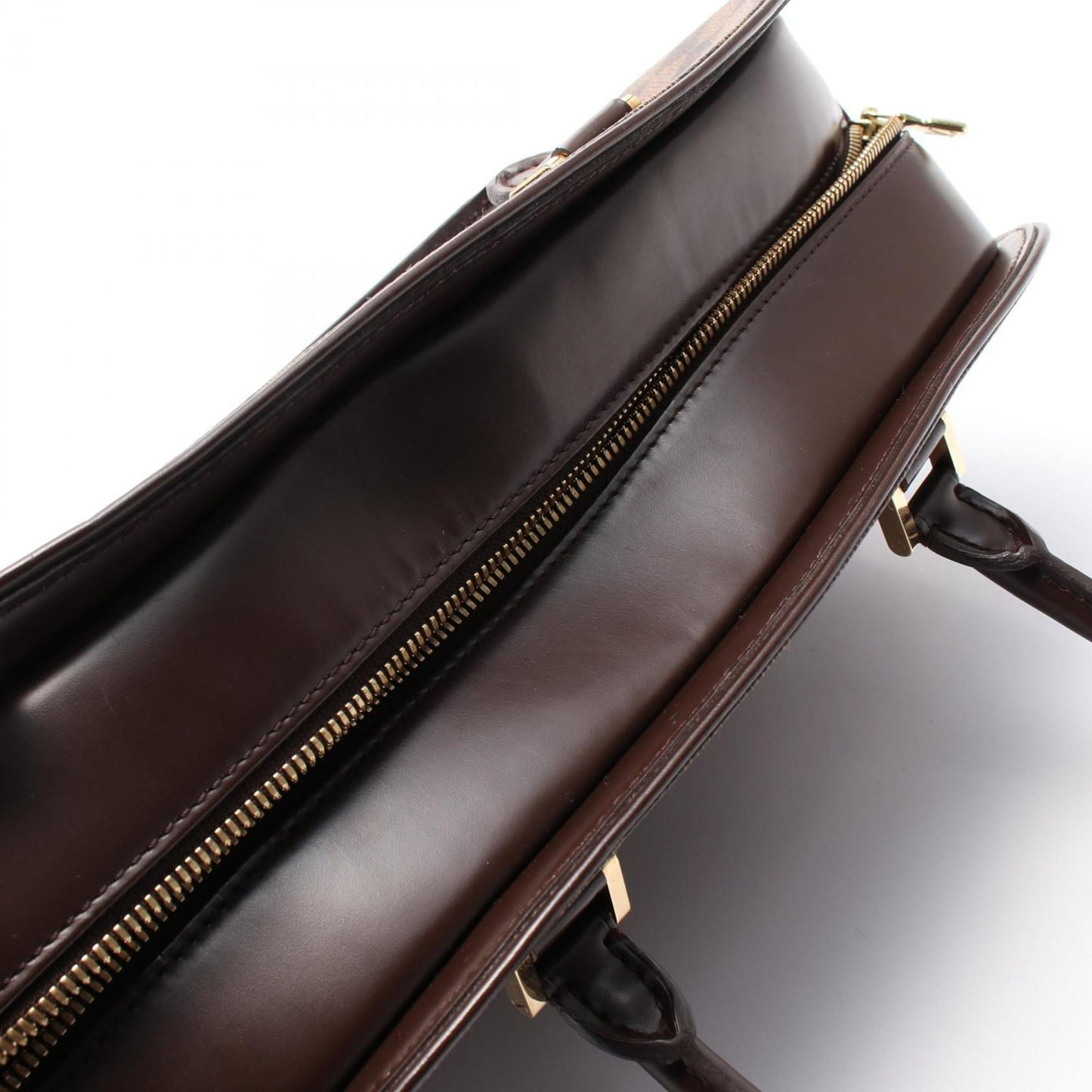 Louis Vuitton Coated Canvas Brown Handbags