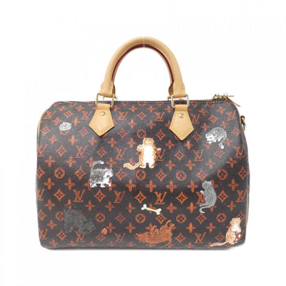 Louis Vuitton Coated Canvas Brown Travel Bags