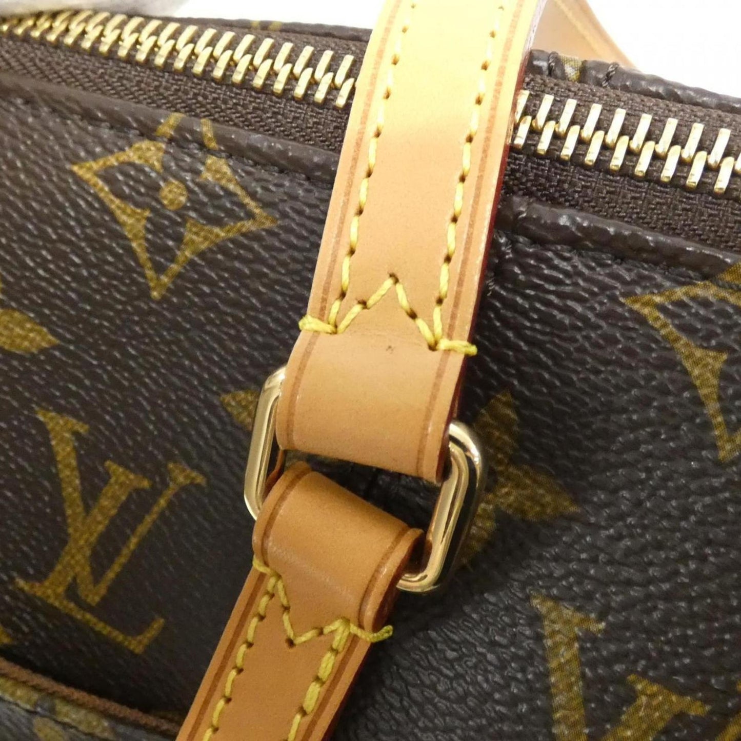 Louis Vuitton Coated Canvas Brown Handbags