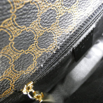 Celine Coated Canvas Black Shoulder Bags