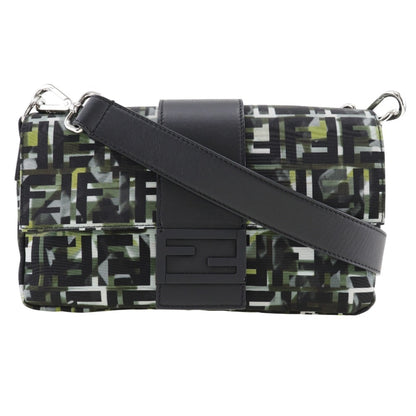 Fendi Nylon Black Shoulder Bags