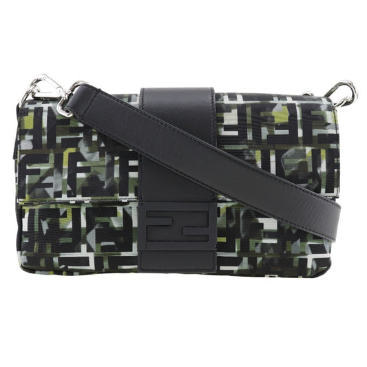 Fendi Nylon Black Shoulder Bags