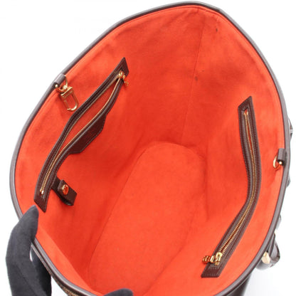 Louis Vuitton Coated Canvas Brown Handbags