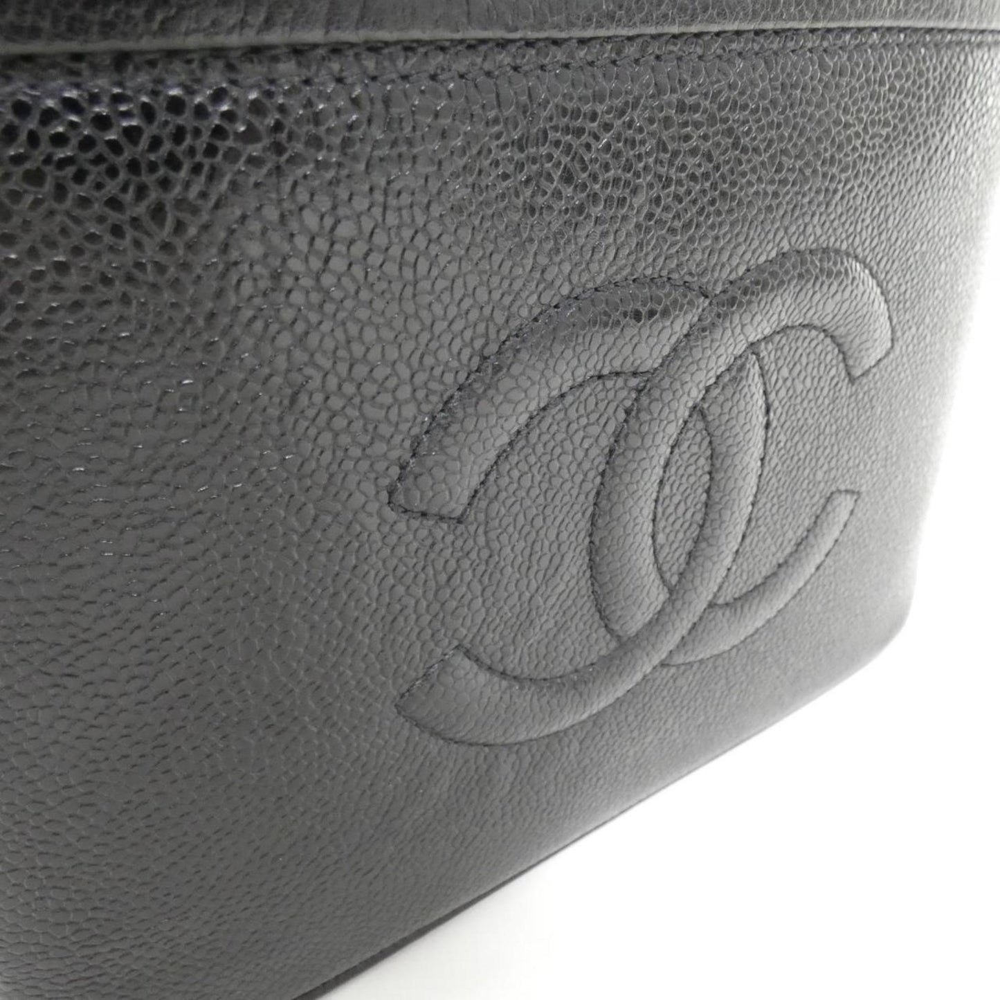 Chanel Calfskin Black Handbags