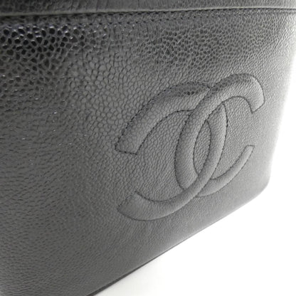 Chanel Calfskin Black Handbags