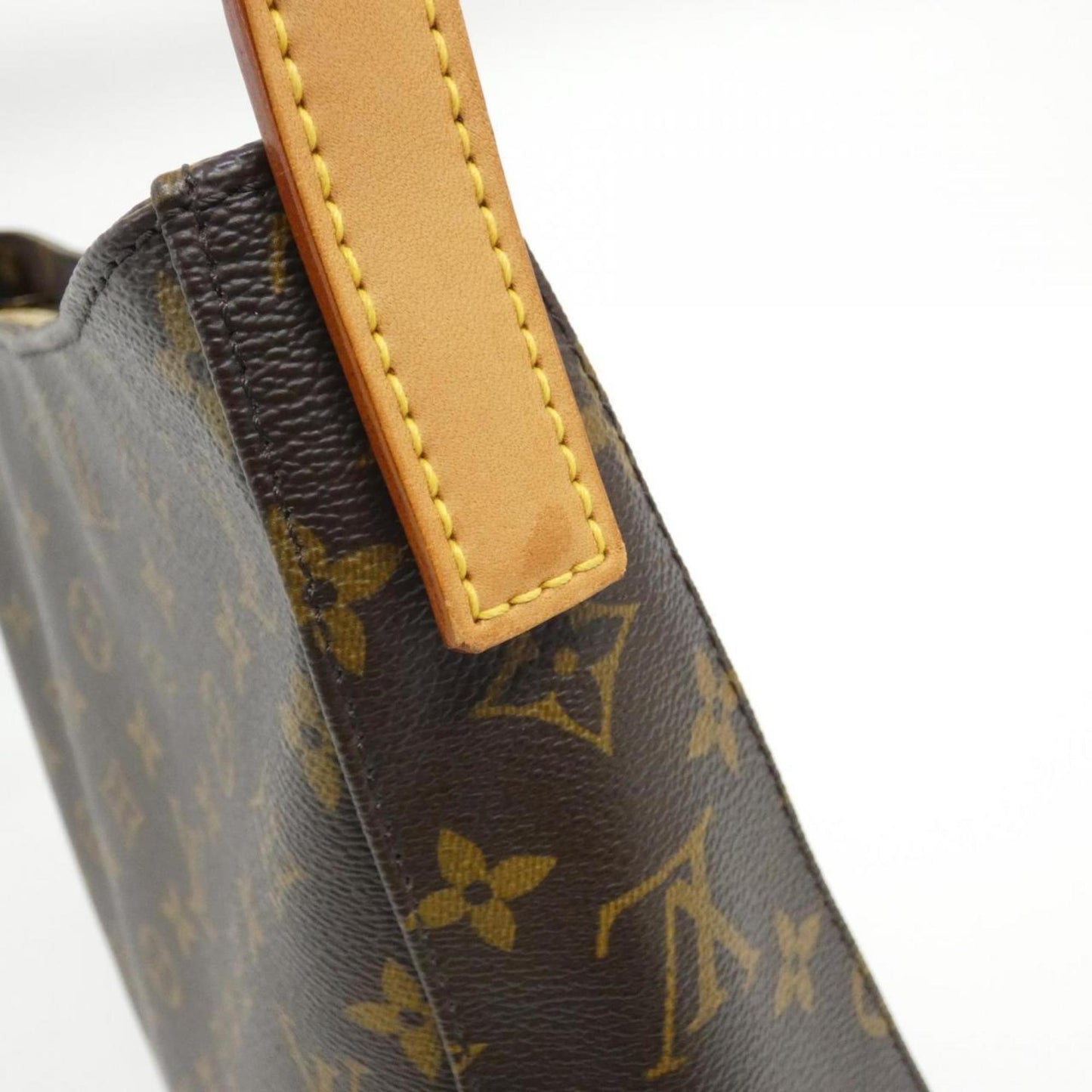 Louis Vuitton Coated Canvas Brown Shoulder Bags