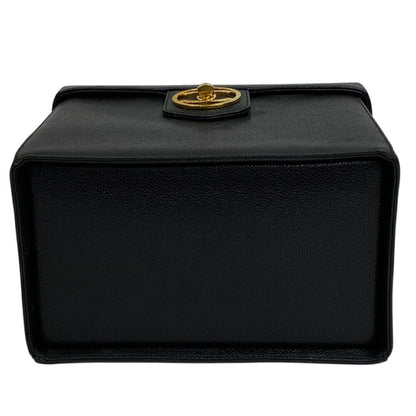 Chanel Calfskin Black Handbags