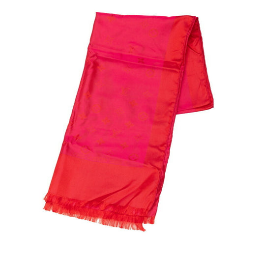 Louis Vuitton Silk Red Scarves