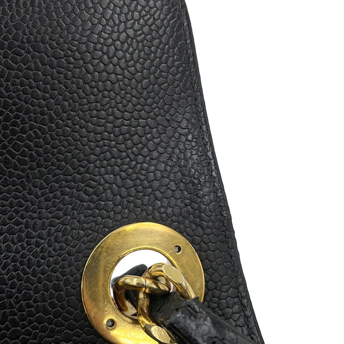 Chanel Calfskin Black Shoulder Bags