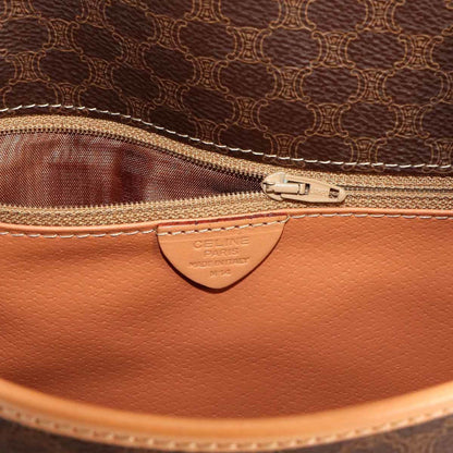 Celine Pvc Brown Shoulder Bags
