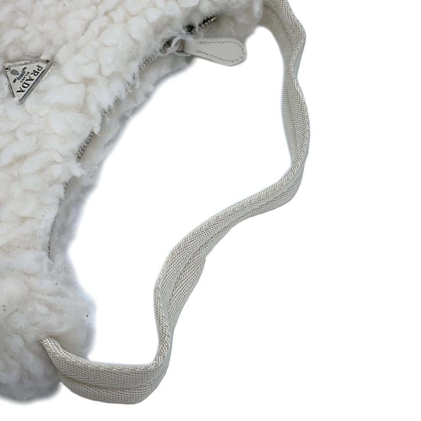 Prada Wool White Handbags